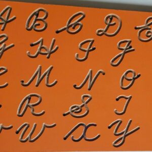 Capital English Tracing Board